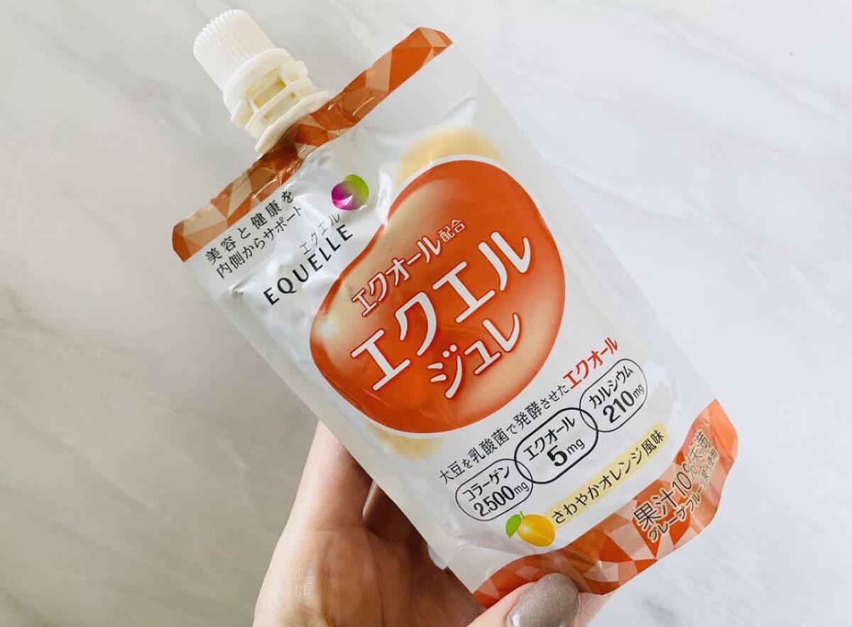 エクエル ジュレ さわやかオレンジ風味/大塚製薬/ゼリー飲料を使ったクチコミ（1枚目）