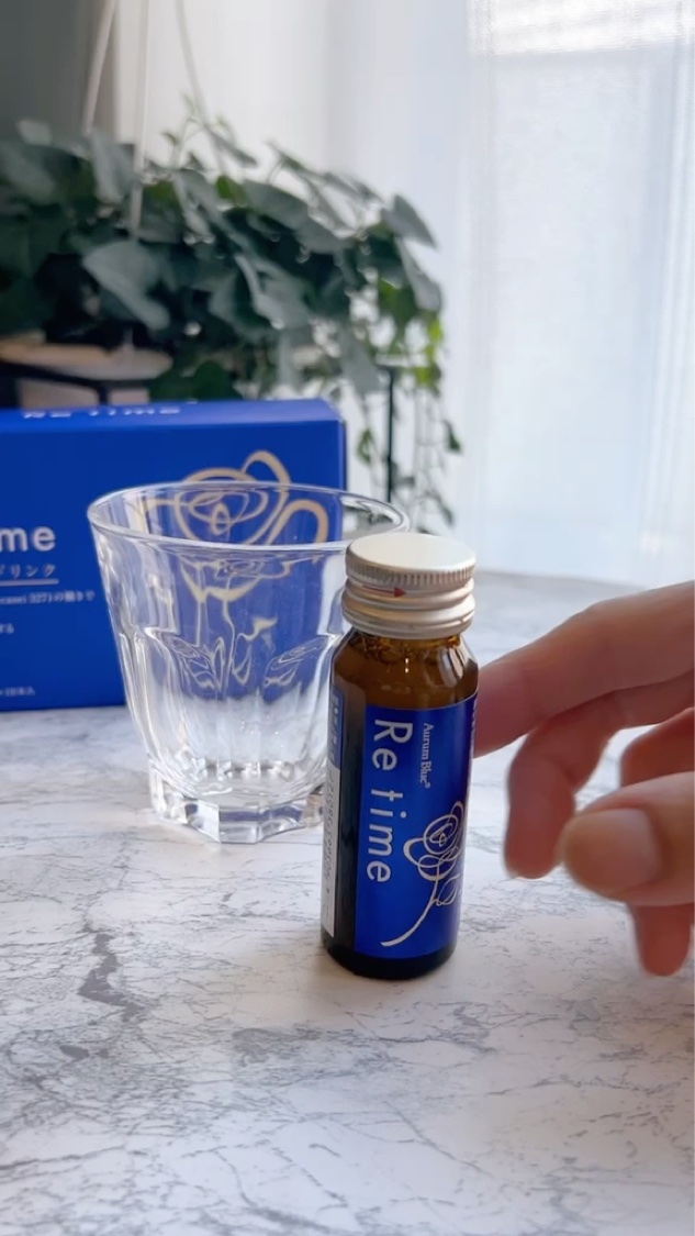 Re time ブルーローズドリンク/オーラムブルー/美容ドリンクを使ったクチコミ（2枚目）