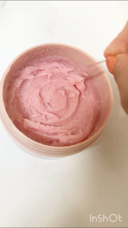 Q+Me スウィート ボム タラソ スクラブ/AGARISM/バスト・ヒップケアの人気ショート動画