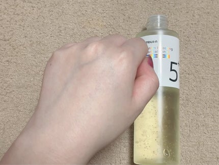 5番 白玉グルタチオンCエッセンシャルトナー/numbuzin/化粧水を使ったクチコミ(3枚目)