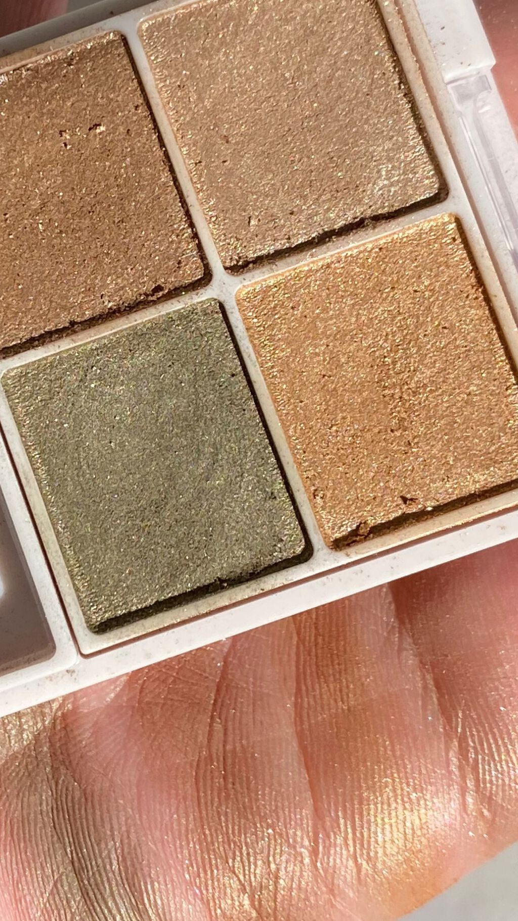 シルキースフレアイズ/キャンメイク/アイシャドウパレットを使ったクチコミ（1枚目）