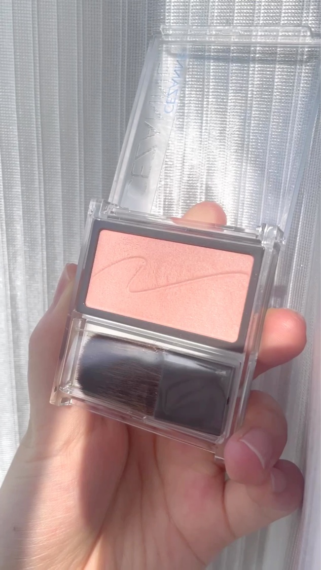 ナチュラル チークN/CEZANNE/パウダーチークを使ったクチコミ（3枚目）