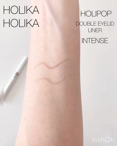 HOLI POP 二重ライナー/HOLIKA HOLIKA/リキッドアイライナーを使ったクチコミ（6枚目）