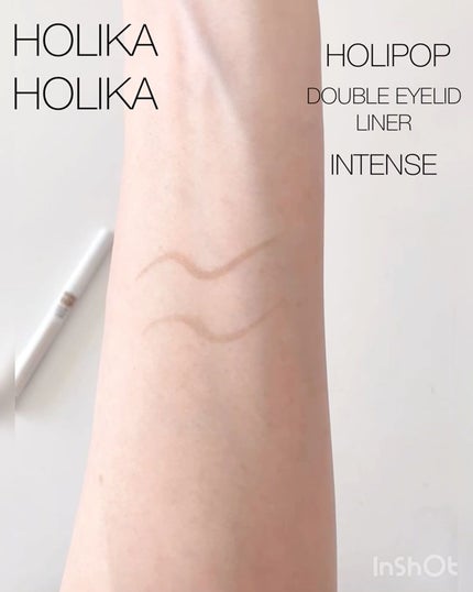 HOLI POP 二重ライナー/HOLIKA HOLIKA/リキッドアイライナーを使ったクチコミ(6枚目)