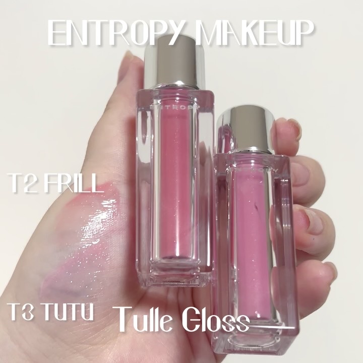チュールグロス/ENTROPY/リップグロスを使ったクチコミ（2枚目）