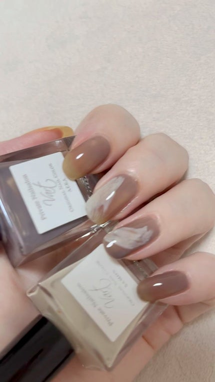 ヴェイル オリジナルネイルカラー/Vart/マニキュアの人気ショート動画