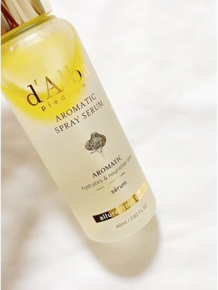 ダルバ ホワイトトリュフファーストスプレーセラム/ダルバ/ミスト状化粧水を使ったクチコミ(1枚目)