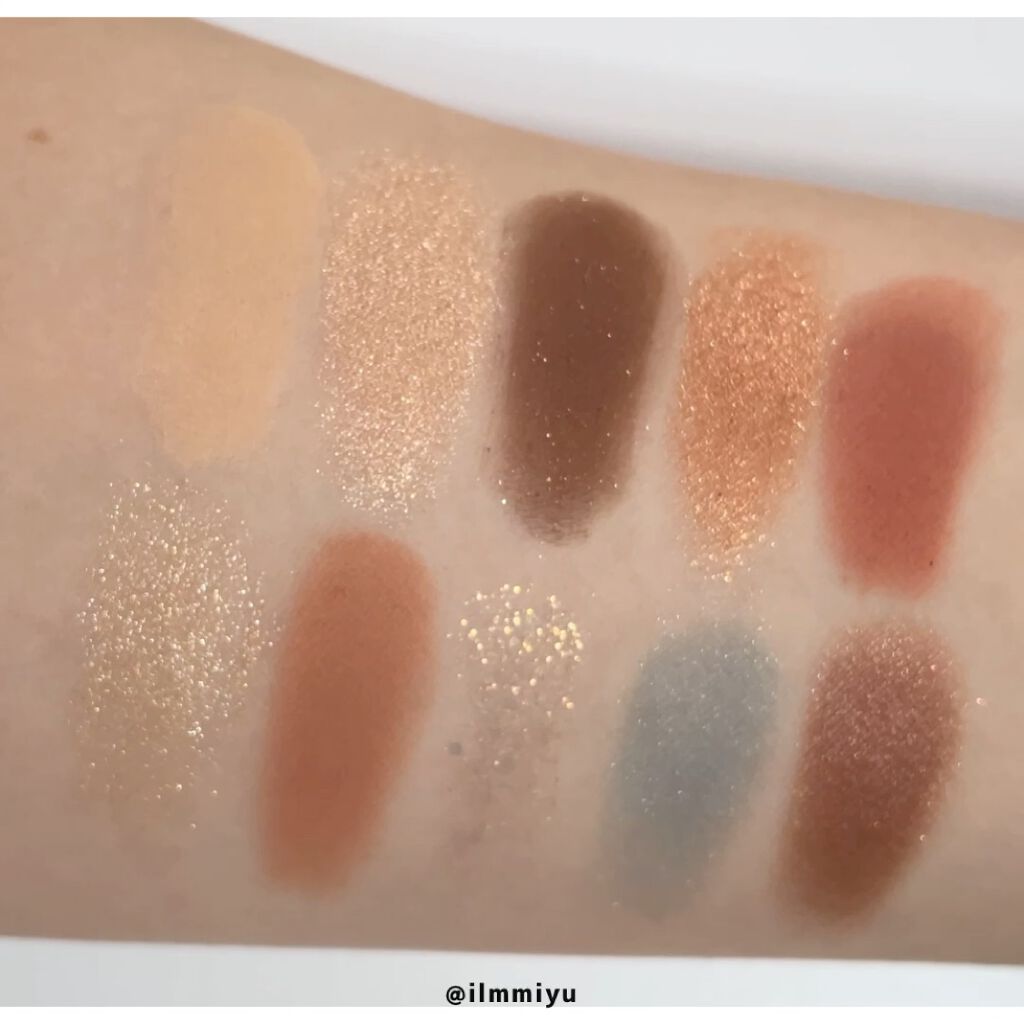 ニューデップスアイシャドウパレット 01 ジェントル･アンド･ファーム/hince/アイシャドウパレットを使ったクチコミ（3枚目）