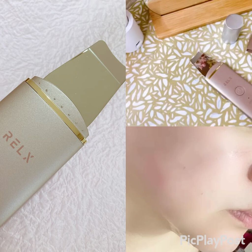 ウォーターピーリング/RELX/美顔器・マッサージの動画クチコミ4つ目