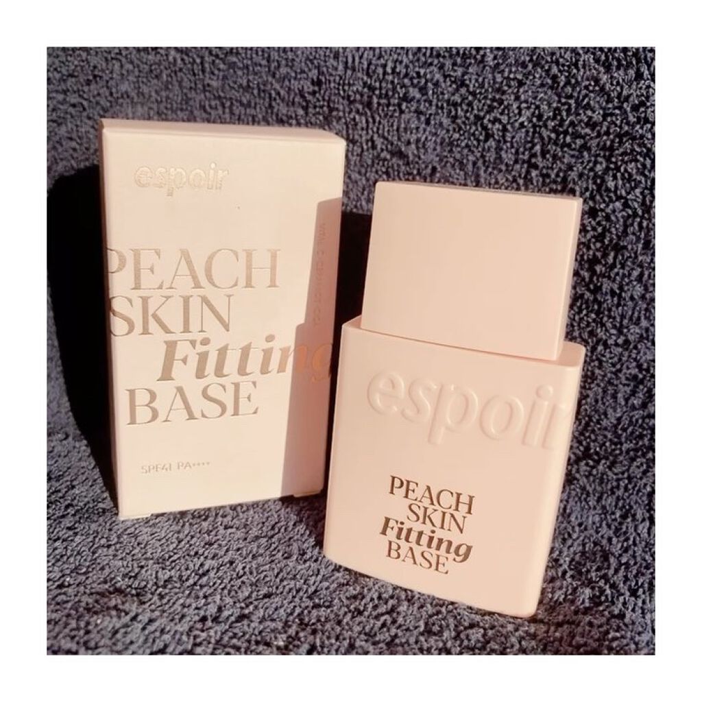 ピーチスキンフィッティングベース/espoir/化粧下地を使ったクチコミ（3枚目）