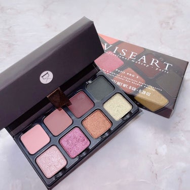 EyeShadow Palette Petit PRO/VISEART/パウダーアイシャドウを使ったクチコミ（1枚目）