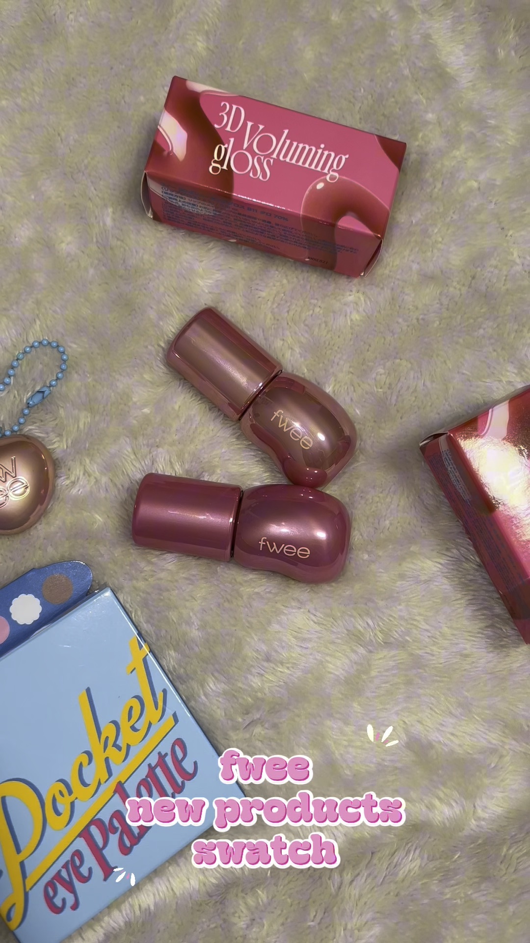 フィー ポケットアイパレット/fwee/アイシャドウパレットの人気ショート動画