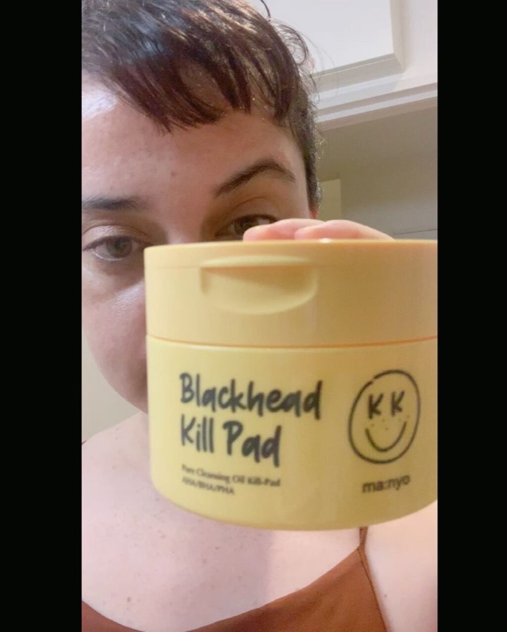 ブラックヘッド ピュア クレンジング オイル キルパッド/manyo/トナーパッドの動画クチコミ4つ目