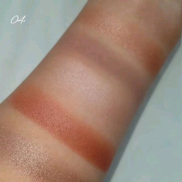 UR GLAM　BLOOMING EYE COLOR PALETTE/U R GLAM/アイシャドウパレットを使ったクチコミ（10枚目）