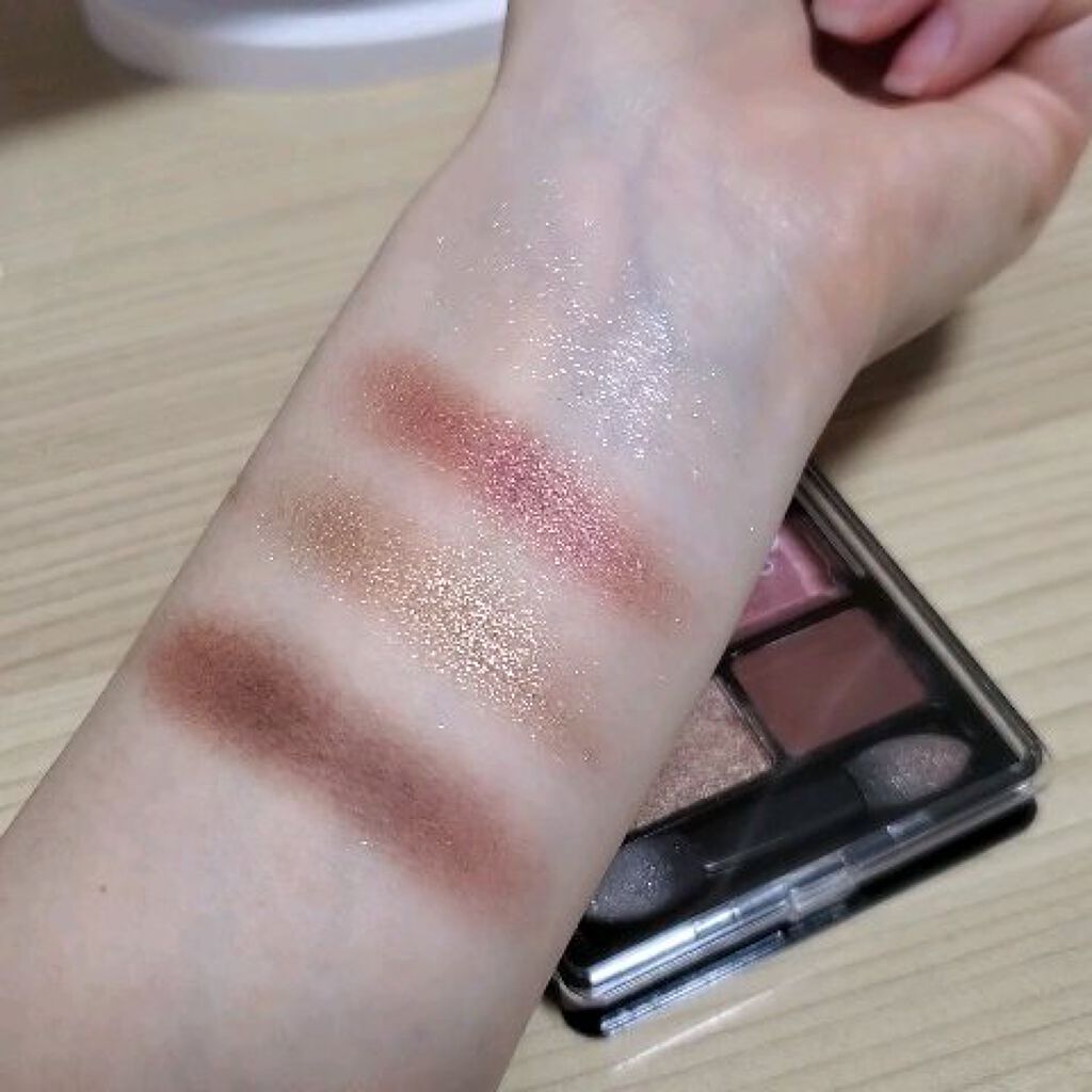 リラクシーアイシャドウ/GENE TOKYO/アイシャドウパレットを使ったクチコミ（3枚目）