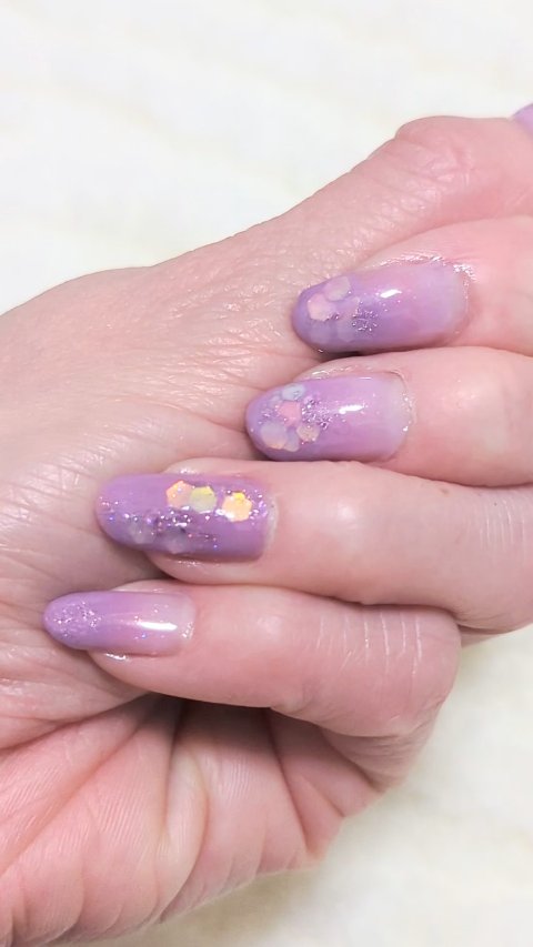 ネイル エナメル/ちふれ/マニキュアを使ったクチコミ（1枚目）