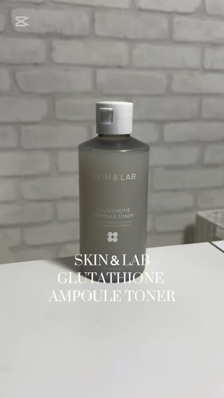 グルタチオンアンプルトナー/SKIN&LAB/化粧水を使ったクチコミ（1枚目）