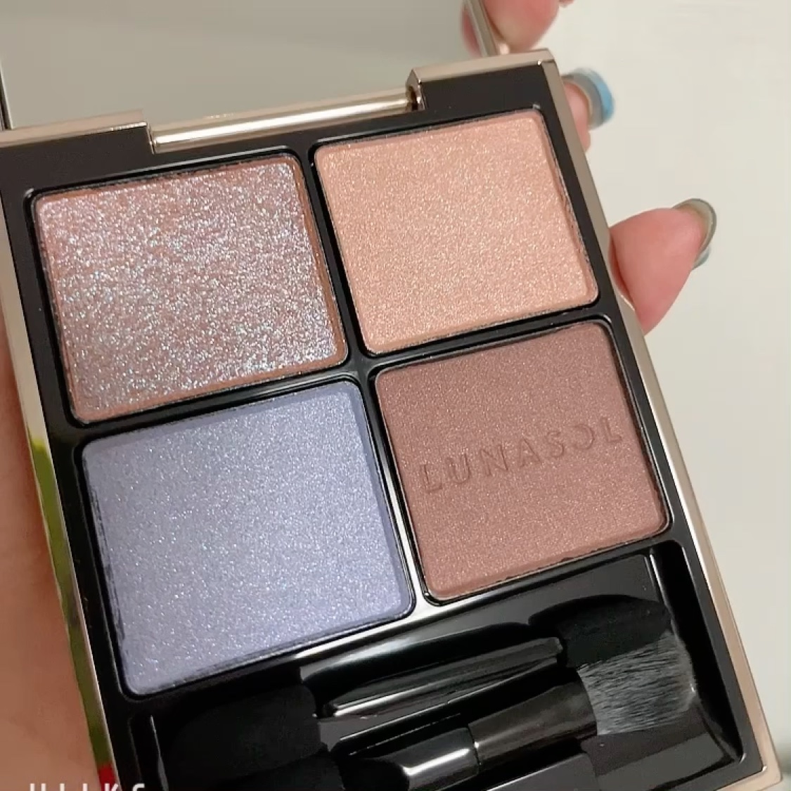 アイカラーレーション EX31 Aqua Reflection/LUNASOL/アイシャドウパレットを使ったクチコミ（3枚目）