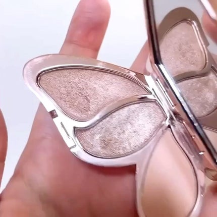 バタフライアイシャドウパレット/AGAG/アイシャドウパレットを使ったクチコミ(4枚目)