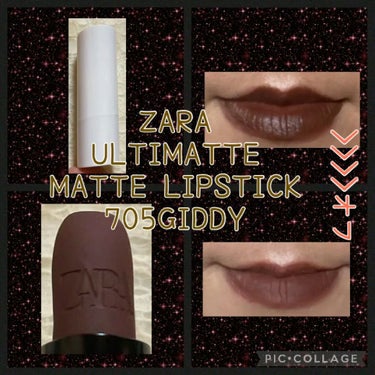 
﻿※動画BGMあり

#ULTIMATTEMATTELIPSTICK
#705GIDDY

Welcome matte. ソフトな成分配合で、ひと塗りで濃厚なカラーが長続きします。
超微粒子の顔料、オ