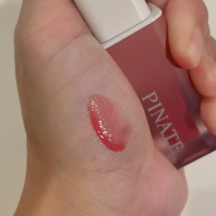 ナチュラルブルームリップオイルセラム 3色セット/PINATE/リップグロスを使ったクチコミ(5枚目)