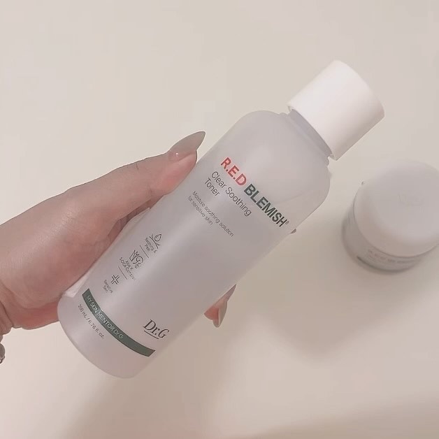 レッドブレミッシュ クリアスージングトナー/Dr.G/化粧水を使ったクチコミ（2枚目）