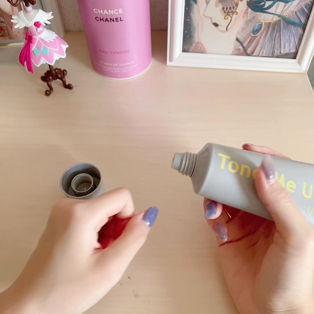 ミミチュール トーンミーアップ ＵＶジェル/クラブ/日焼け止めジェルを使ったクチコミ（3枚目）