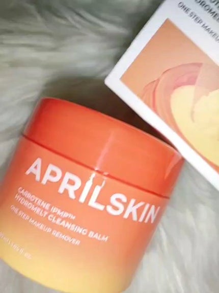 カロテンIPMP(TM) とろけるクレンジングバーム /APRILSKIN/クレンジングバームを使ったクチコミ(2枚目)