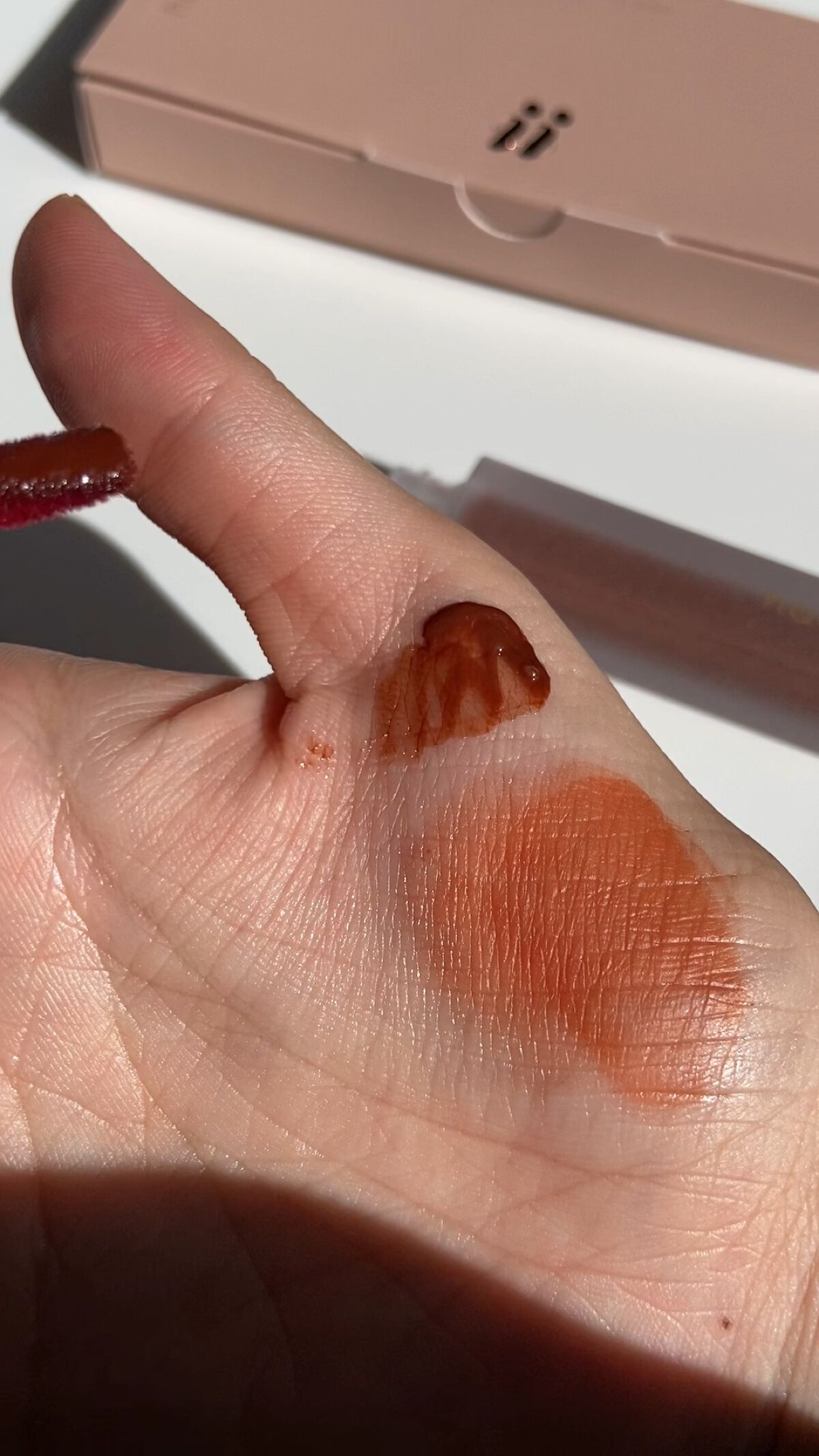 Melty flower lip tint/haomii/口紅を使ったクチコミ（1枚目）