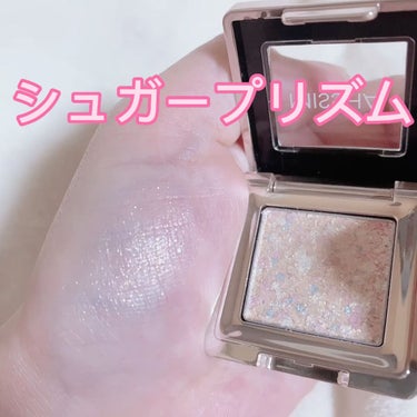 MISSHA グリッタープリズム シャドウのクチコミ「\ラメ好き必見！/



- ̗̀‎𖤐MISSHAグリッタープリズム シャドウ



この投稿.....」（3枚目）