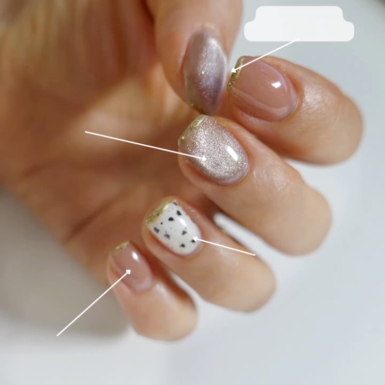 BRG ジェルネイル/DAISO/ジェルネイルを使ったクチコミ（2枚目）