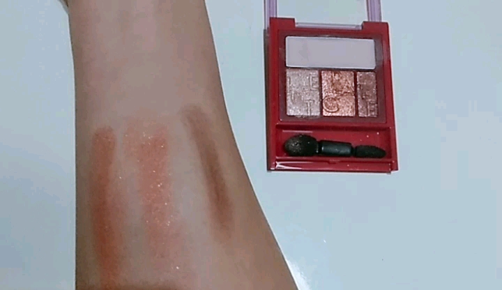 アクセントカラーアイズ CC/インテグレート/アイシャドウパレットを使ったクチコミ（3枚目）