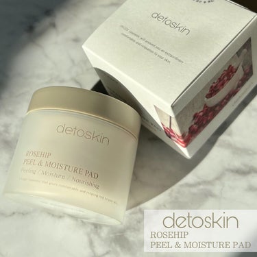 ROSEHIP PEEL & MOISTURE PAD/DETOSKIN/その他スキンケアの動画クチコミ3つ目