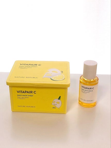 ビタペアCデイリーシートマスク/ネイチャーリパブリック/シートマスク・パックの人気ショート動画