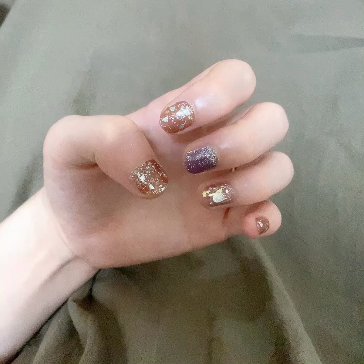 ジェルネイルシール/キャンドゥ/ネイルシールの人気ショート動画