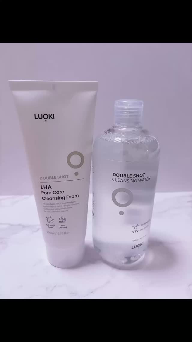 ダブルショットクレンジングウォーター/LUOKI/クレンジングウォーターの人気ショート動画