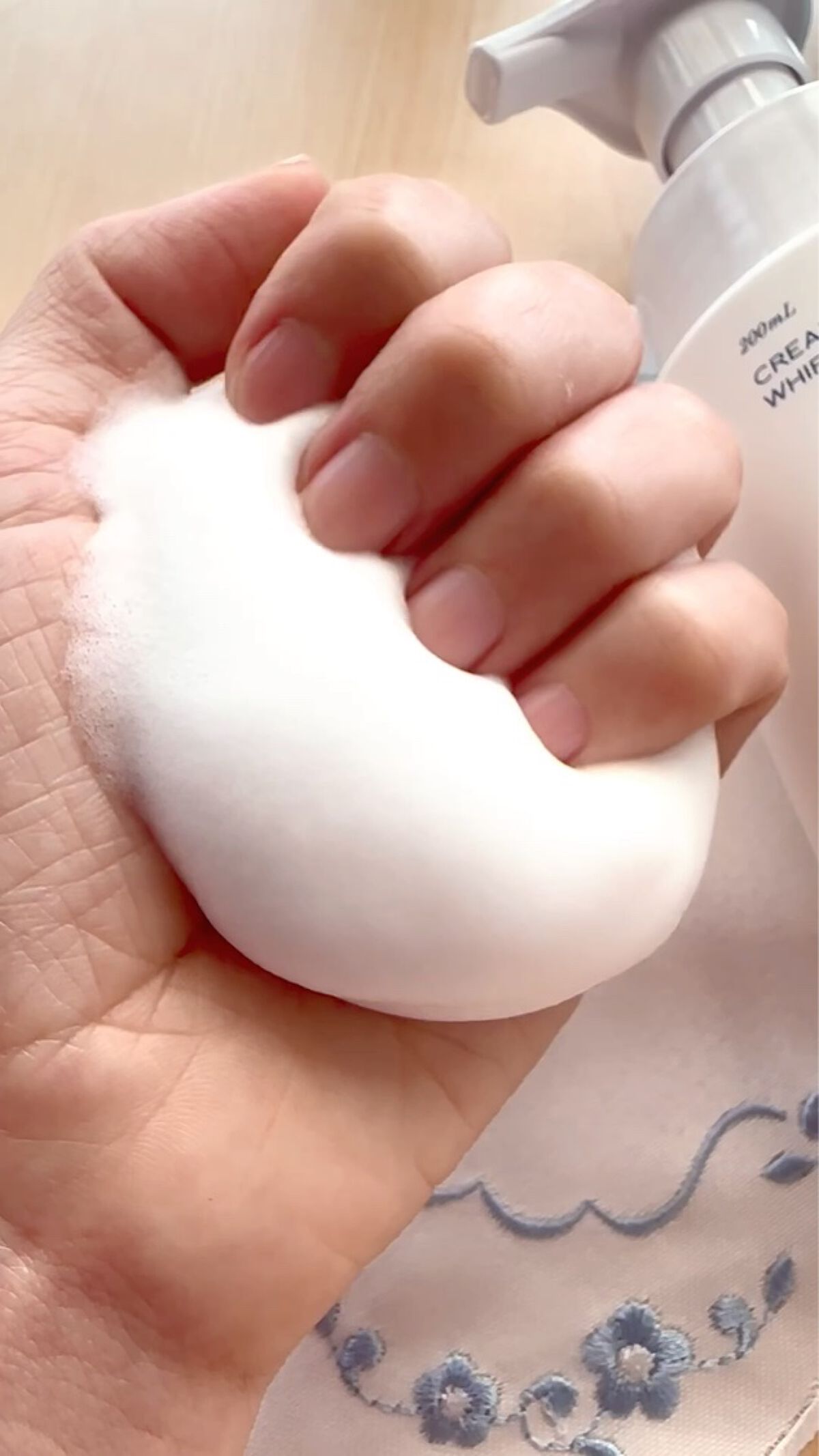 クリーミーホイップウォッシュ/Upt/泡洗顔を使ったクチコミ（3枚目）