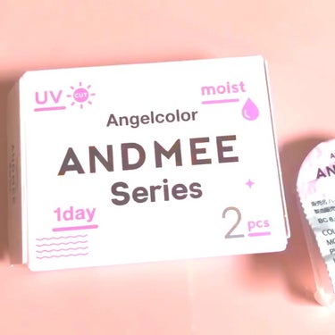 AND MEE 1day/AngelColor/ワンデー（１DAY）カラコンの動画クチコミ1つ目