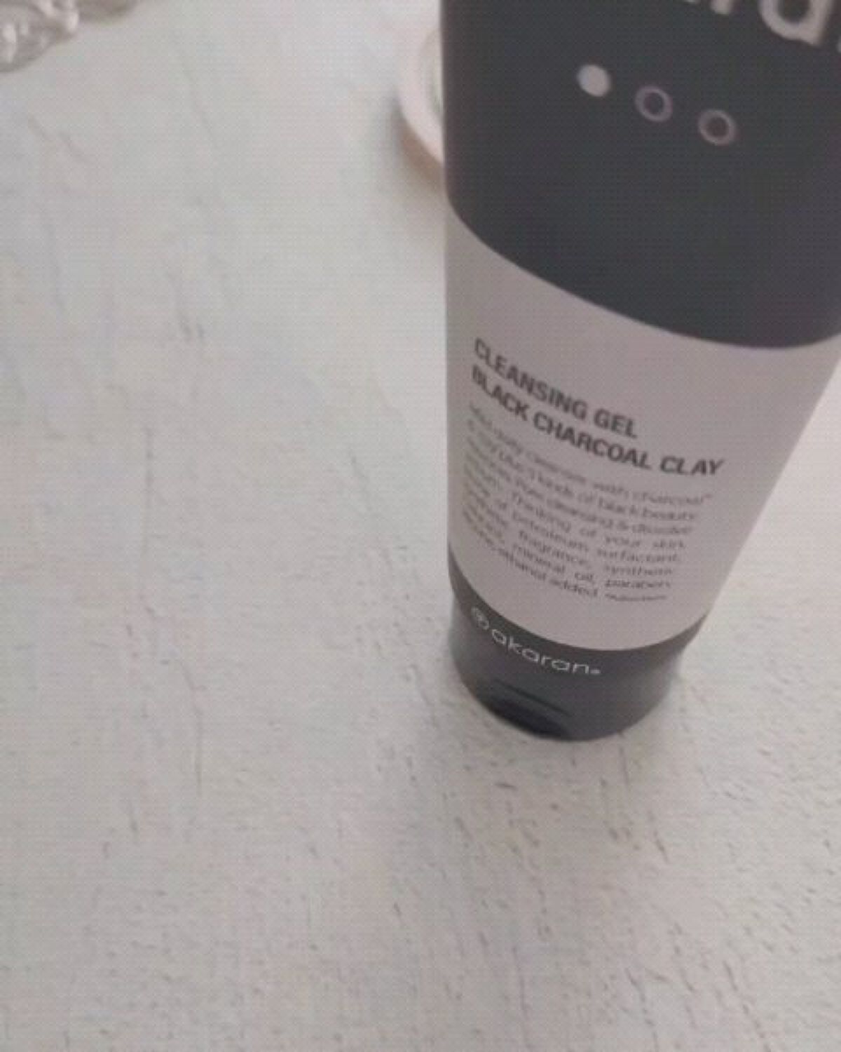 ブラックジェルクレンジング/.akaran/クレンジングジェルを使ったクチコミ（3枚目）