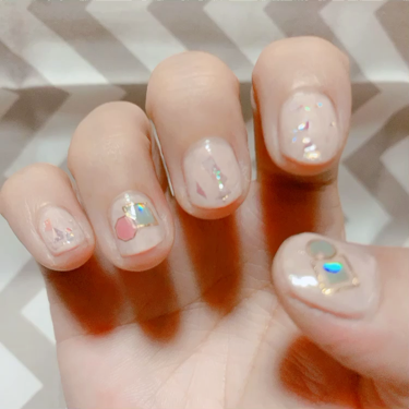 ウィンマックス スーパーグロッシートップコート/DAISO/ネイルトップコートの動画クチコミ3つ目