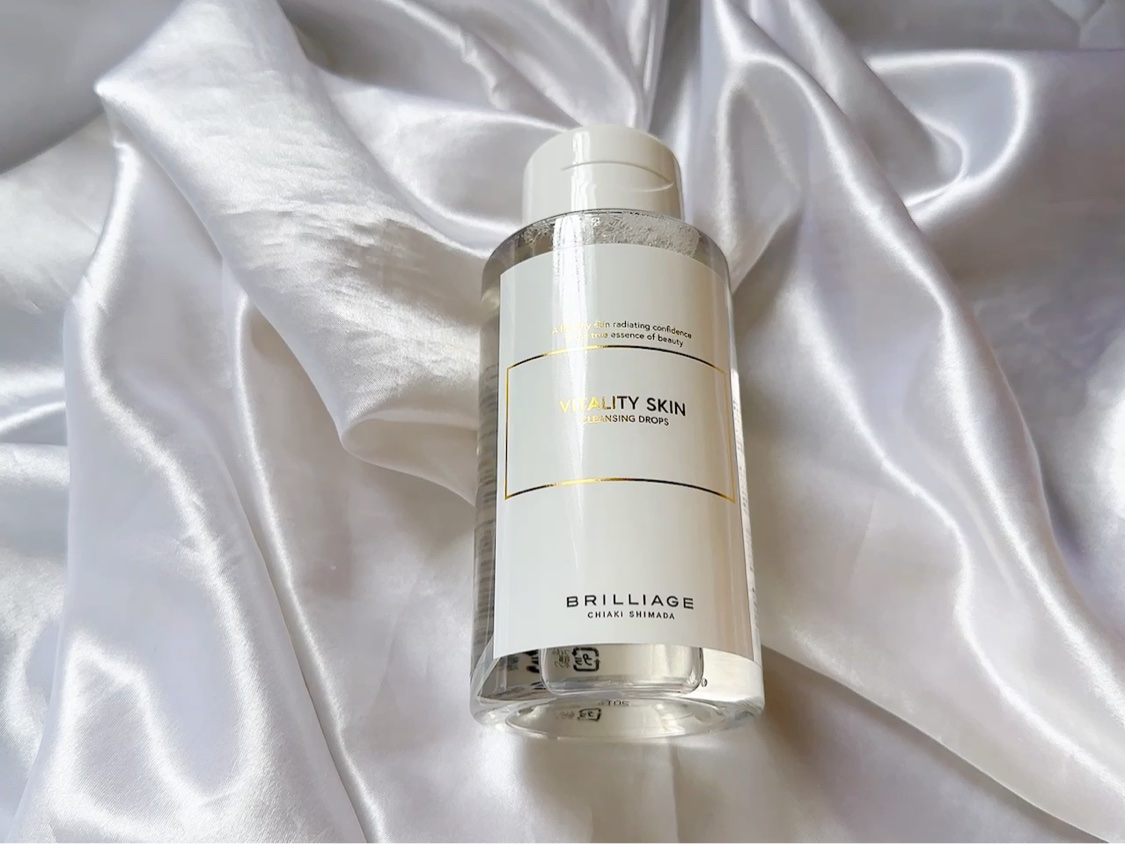 バイタリティ スキン クレンジングドロップス (クレンジングウォーター)/ブリリアージュ/クレンジングウォーターを使ったクチコミ（3枚目）
