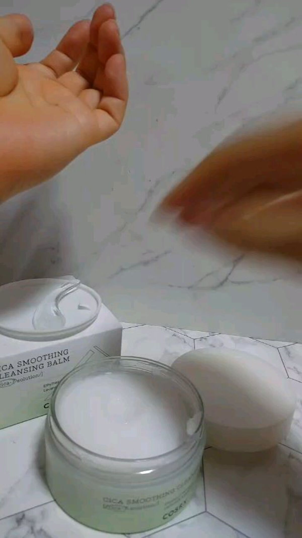 ピュアフィットシカスムージングクレンジングバーム /COSRX/クレンジングバームの動画クチコミ1つ目