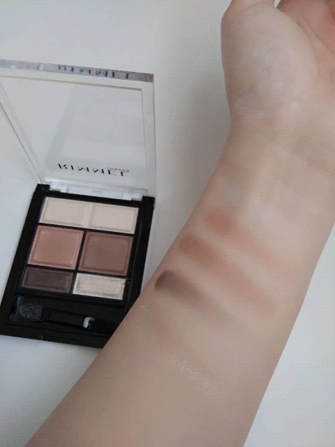 ワンダー スウィート アイシャドウ ソフトマット/リンメル ロンドン/アイシャドウパレットを使ったクチコミ（2枚目）