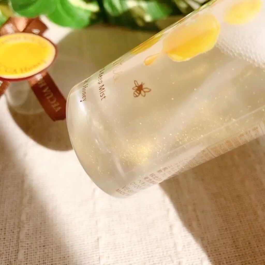 VECUA Honey はちみるく バリア＆キープミストのクチコミ「✨三枚目に美しいゴールドパールの映像付き✨
イエべさんの冬じたく⬇️
ワンダーハニー
「はちみ.....」（1枚目）