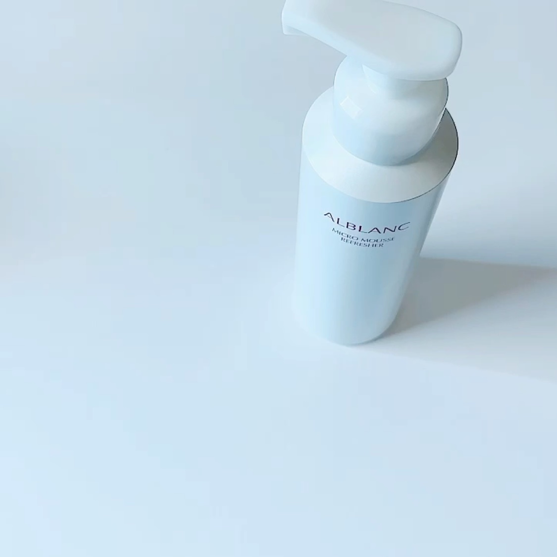 マイクロムース リフレッシャー/ALBLANC/泡洗顔を使ったクチコミ（3枚目）