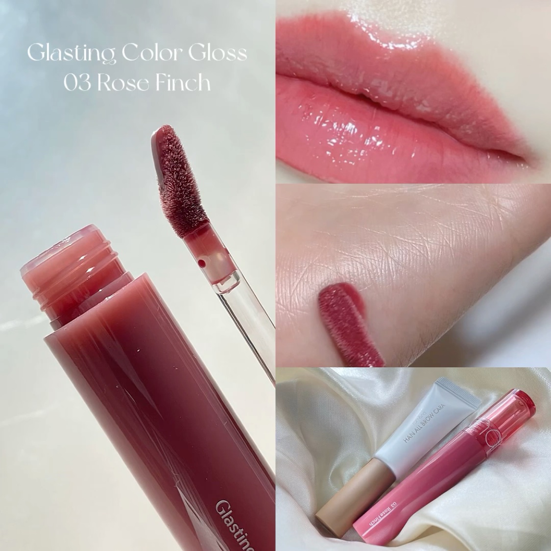 ハンオールブロウカラ/rom&nd/眉マスカラを使ったクチコミ（1枚目）