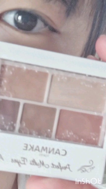 パーフェクトマルチアイズ/キャンメイク/アイシャドウパレットを使ったクチコミ(1枚目)