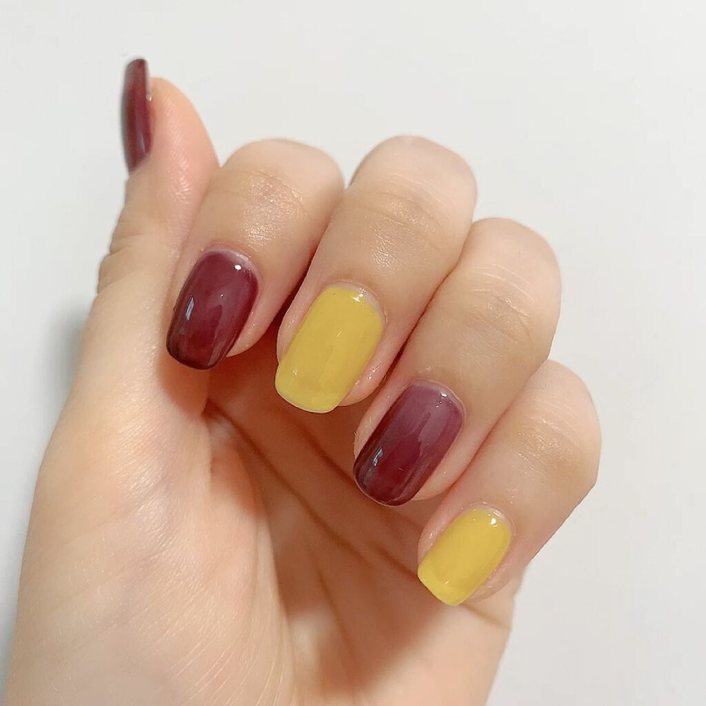 ジェルネイル（ライト対応）/セリア/ジェルネイルを使ったクチコミ（3枚目）