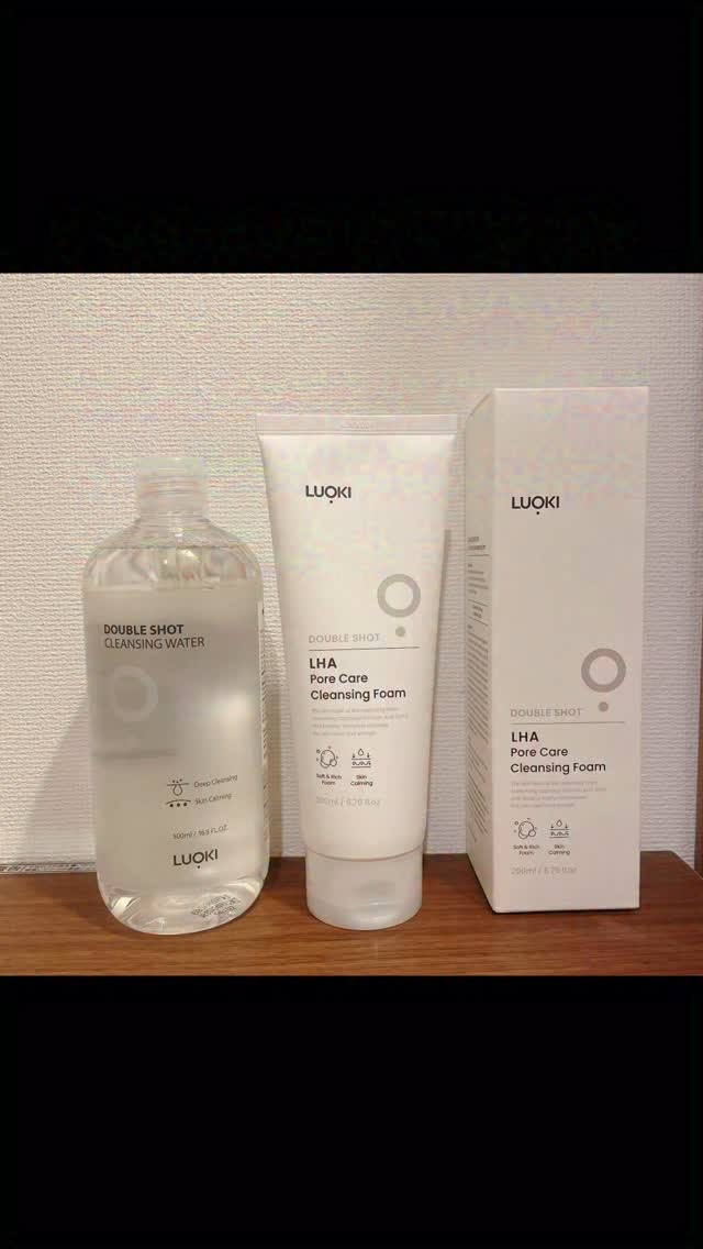 ダブルショットクレンジングウォーター/LUOKI/クレンジングウォーターの人気ショート動画