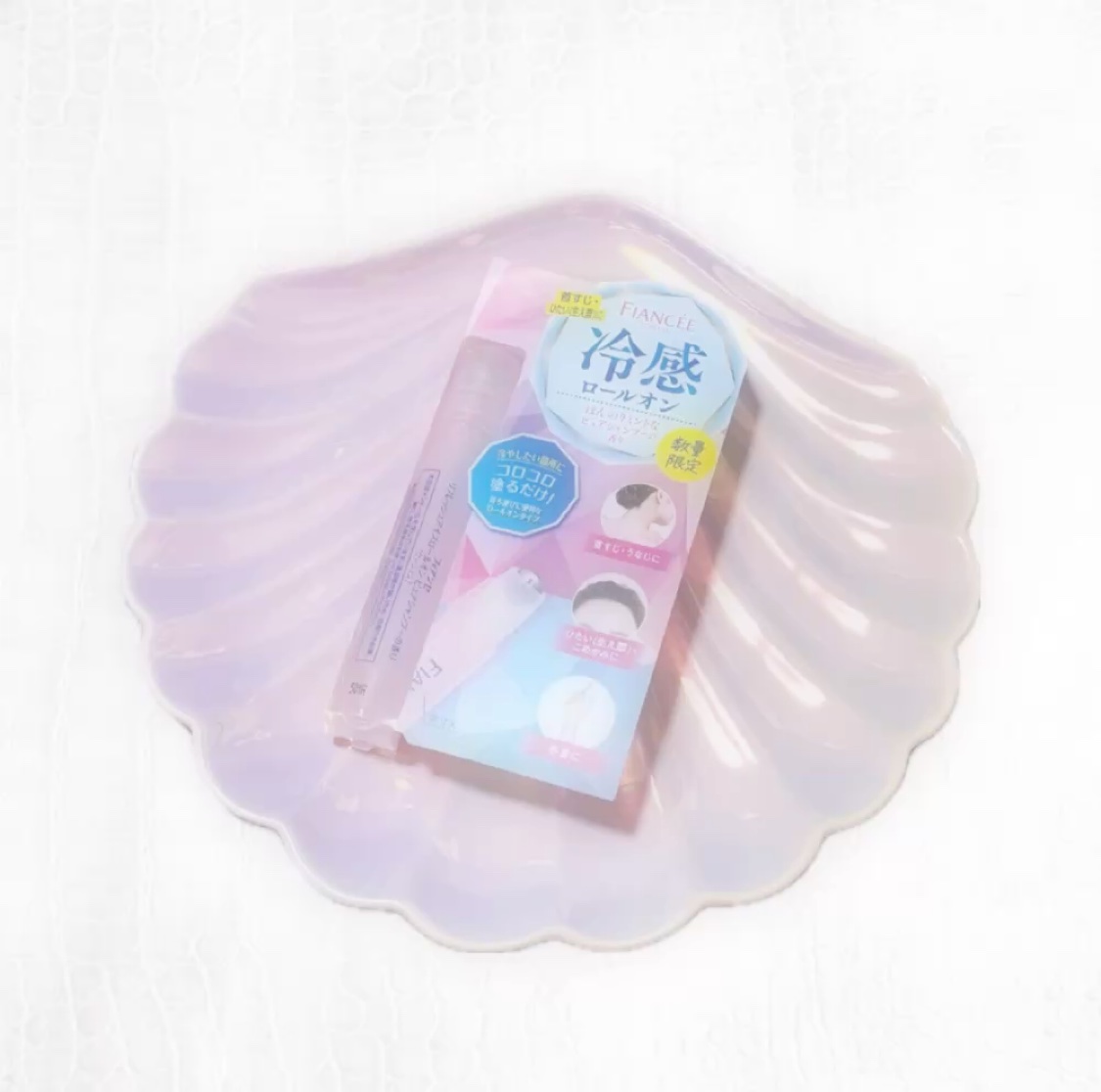 リフレッシュアイスロールオン ピュアシャンプーの香り/フィアンセ/デオドラント・制汗剤を使ったクチコミ（1枚目）